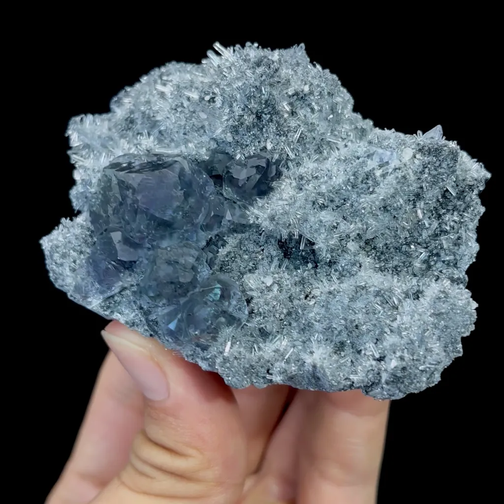Natural Tanzanite Fluorite Mineral Specimen,High Quality Specimen,FUJIAN,CHINA(80*60*35mm) - image 5