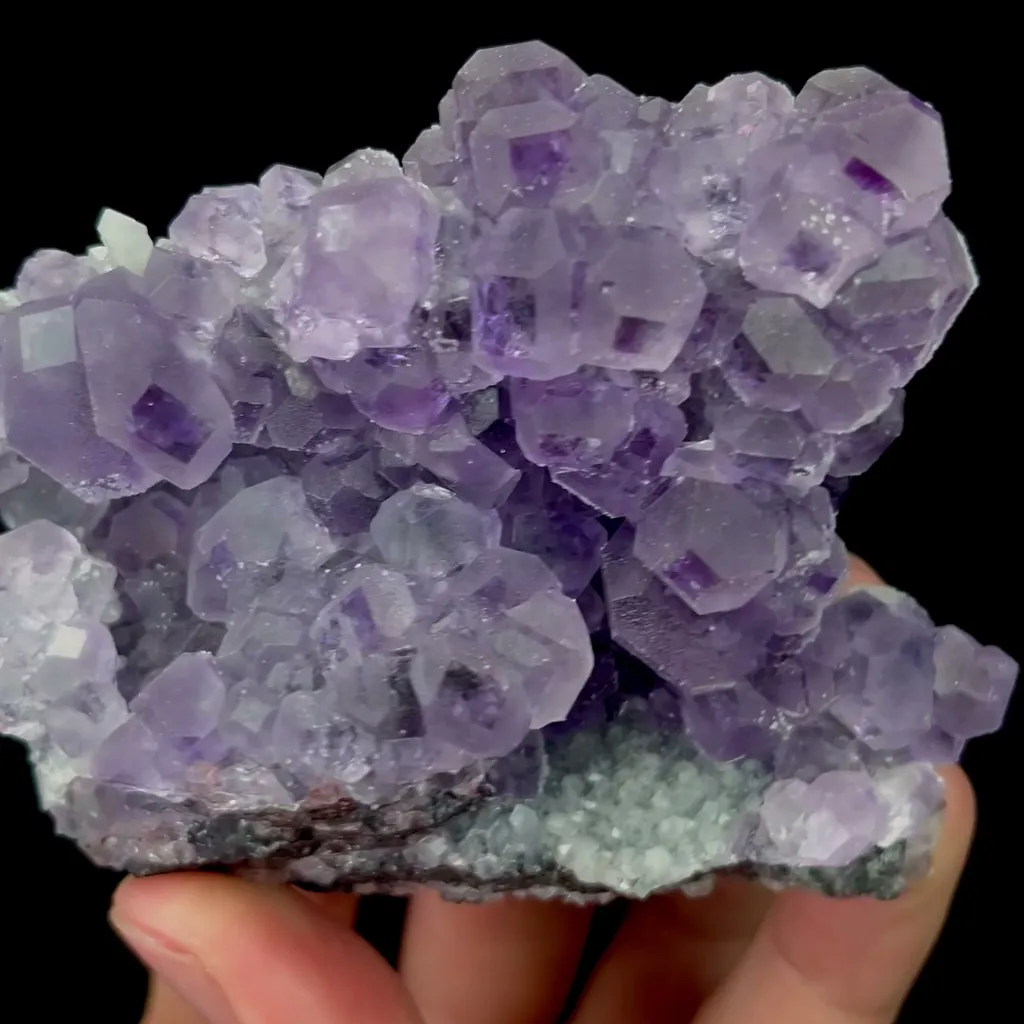 Natural Tanzanite Fluorite Mineral Specimen,High Quality Specimen,FUJIAN,CHINA(80*70*30mm) - image 2