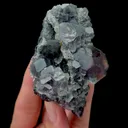 Natural Tanzanite Fluorite Mineral Specimen,High Quality Specimen,FUJIAN,CHINA(83*51*37mm) - image 4