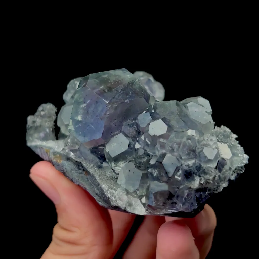 Natural Tanzanite Fluorite Mineral Specimen,High Quality Specimen,FUJIAN,CHINA(83*51*37mm) - image 5