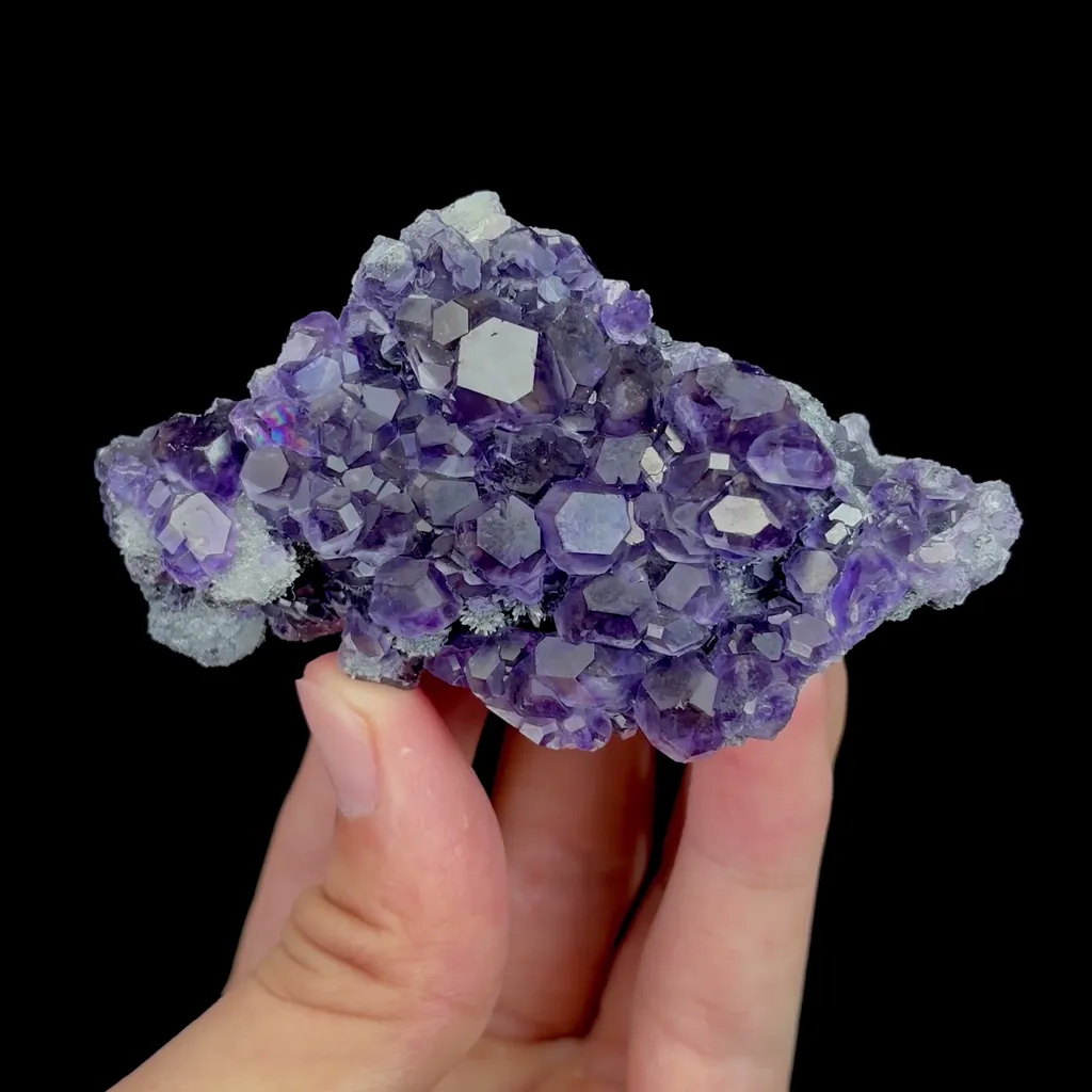 Natural Tanzanite Fluorite Mineral Specimen,High Quality Specimen,FUJIAN,CHINA(90*55*25mm) - image 4