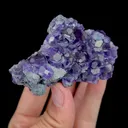 Natural Tanzanite Fluorite Mineral Specimen,High Quality Specimen,FUJIAN,CHINA(90*55*25mm) - image 2