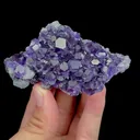 Natural Tanzanite Fluorite Mineral Specimen,High Quality Specimen,FUJIAN,CHINA(90*55*25mm) - image 1