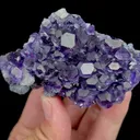Natural Tanzanite Fluorite Mineral Specimen,High Quality Specimen,FUJIAN,CHINA(90*55*25mm) - image 3