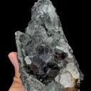 Natural Tanzanite Fluorite Mineral Specimen,High Quality Specimen,FUJIAN,CHINA(92*53*30mm) - image 3