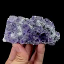 Natural Tanzanite Fluorite Mineral Specimen,High Quality Specimen,FUJIAN,CHINA(94*49*31mm) - image 4