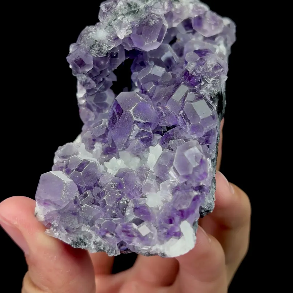 Natural Tanzanite Fluorite Mineral Specimen,High Quality Specimen,FUJIAN,CHINA(94*49*31mm) - image 3