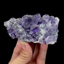 Natural Tanzanite Fluorite Mineral Specimen,High Quality Specimen,FUJIAN,CHINA(94*49*31mm) - image 1