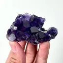 Natural Tanzanite Fluorite Mineral Specimen,High Quality Specimen,QUANZHOU,FUJIAN,CHINA(70*39*29mm) - image 1