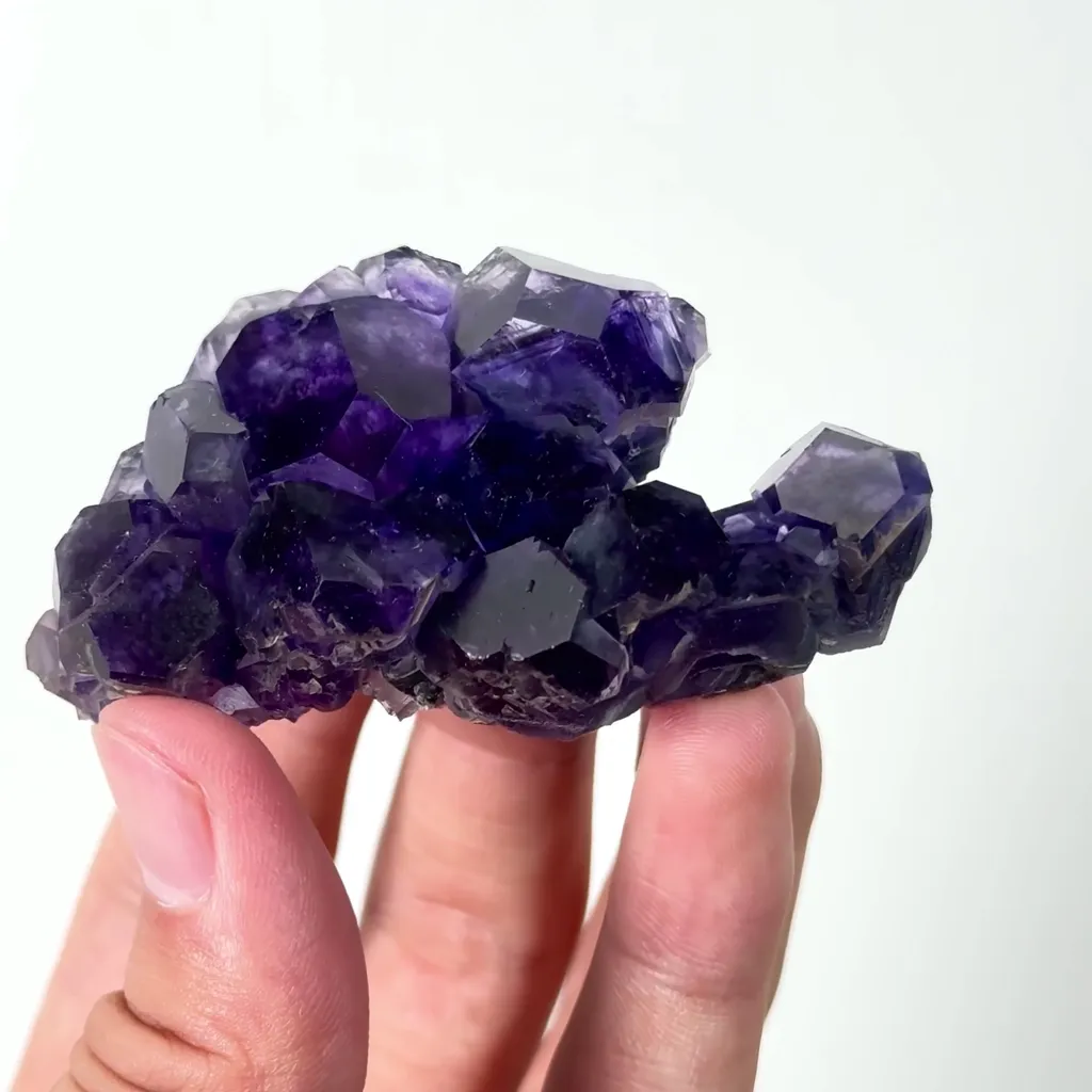 Natural Tanzanite Fluorite Mineral Specimen,High Quality Specimen,QUANZHOU,FUJIAN,CHINA(70*39*29mm) - image 2