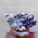 Natural Tanzanite Fluorite & Quartz, Mineral Specimen: Fujian,China (90*50*40mm) - image 2