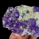 Natural Tanzanite Fluorite,Cube Mineral Specimen: HUNAN (115*28*70mm) - image 2