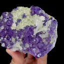 Natural Tanzanite Fluorite,Cube Mineral Specimen: HUNAN (115*28*70mm) - image 3