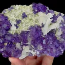 Natural Tanzanite Fluorite,Cube Mineral Specimen: HUNAN (115*28*70mm) - image 4