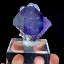 Natural Tanzanite Purple Fluorite comes from Quanzhou,Fujian 45*40*40MM - image 1