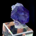 Natural Tanzanite Purple Fluorite comes from Quanzhou,Fujian 45*40*40MM - image 2