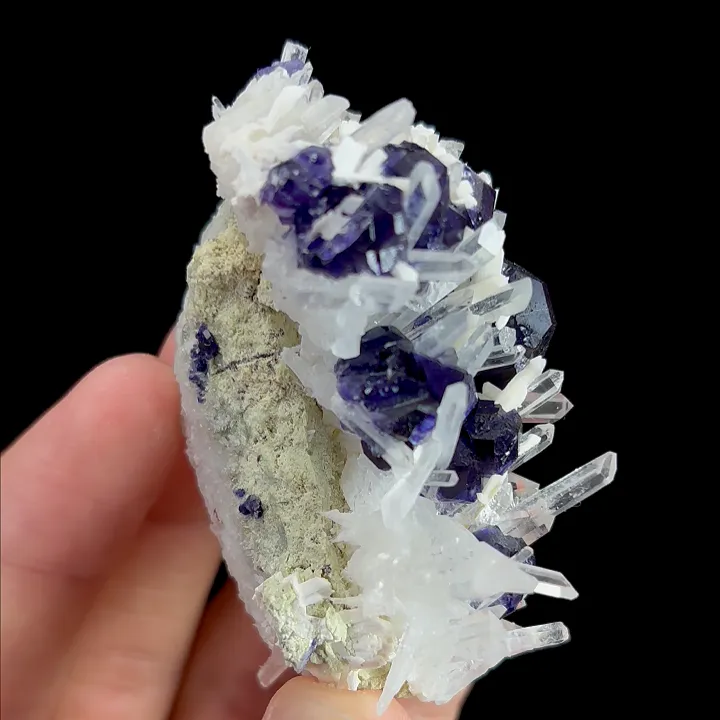 Natural Tanzanite,Cluster Mineral Specimen:HUNAN (63*40*40mm) - image 3