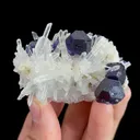 Natural Tanzanite,Cluster Mineral Specimen:HUNAN (63*40*40mm) - image 1