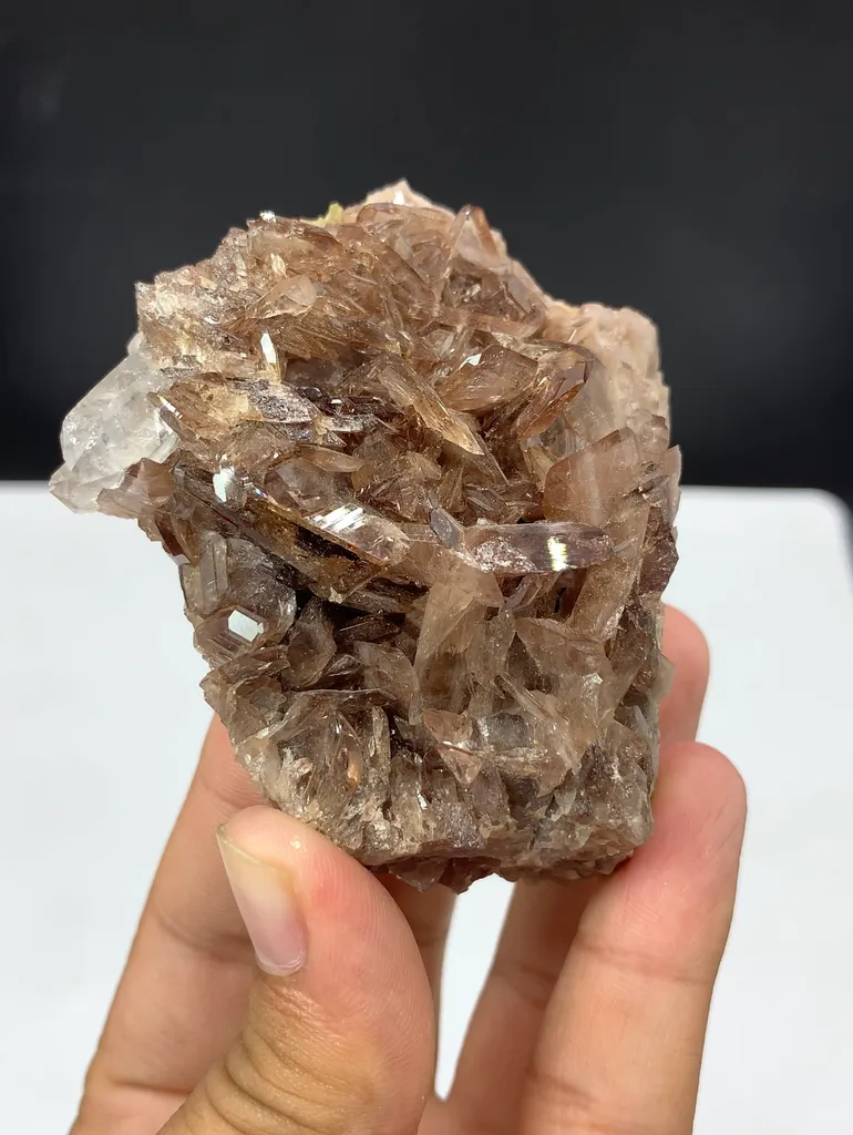 Natural Terminated Axinite Cluster With Quartz, Axinite Specimen, Raw Axinite, Rare Axinite, Axinite Stone, Minerals Specimen From Skardu - - image 5