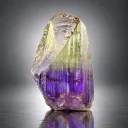 Natural Terminated Bicolor Tanzaite Crystal, Yellow-Blue Tenzanite Gem, Gem Grade Tanzanite - image 6