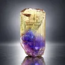 Natural Terminated Bicolor Tanzaite Crystal, Yellow-Blue Tenzanite Gem, Gem Grade Tanzanite - image 1