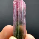 Natural terminated Bicolor Tourmaline Crystal from Afghanistan - image 4