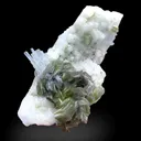 Natural Terminated Blue Aquamarine Bunch With Mica And Feldspar, Aquamarine Specimen, Raw Aquamarine, Minerals Specimen From Nagar - 38 gm - image 1