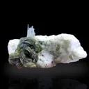 Natural Terminated Blue Aquamarine Bunch With Mica And Feldspar, Aquamarine Specimen, Raw Aquamarine, Minerals Specimen From Nagar - 38 gm - image 5