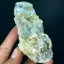 Natural Terminated Blue Aquamarine Crystals With Muscovite Mica, Aquamarine Specimen, Raw Aquamarine, Minerals Specimen From Nagar - image 5
