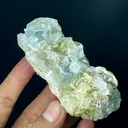 Natural Terminated Blue Aquamarine Crystals With Muscovite Mica, Aquamarine Specimen, Raw Aquamarine, Minerals Specimen From Nagar - image 7