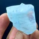 Natural Terminated Cloudy Inclusion Aquamarine Crystal , Aquamarine Specimen, Raw Aquamarine, Minerals Specimen From Shigar Pakistan - - image 9