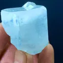 Natural Terminated Cloudy Inclusion Aquamarine Crystal , Aquamarine Specimen, Raw Aquamarine, Minerals Specimen From Shigar Pakistan - - image 2