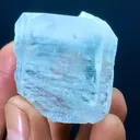Natural Terminated Cloudy Inclusion Aquamarine Crystal , Aquamarine Specimen, Raw Aquamarine, Minerals Specimen From Shigar Pakistan - - image 6
