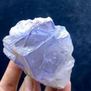 Natural Terminated Cubic Phantom Fluorite Specimen, Fluorite Crystal, Raw Fluorite, Purple Fluorite, Minerals Specimen From Pakistan - 225 g - image 1