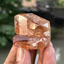 Natural Terminated Honey Topaz Crystal With Albite, Raw Topaz, Topaz Specimen, Topaz Stone, Minerals Specimen From Skardu Pakistan - 52 gram - image 2