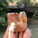Natural Terminated Honey Topaz Crystal With Albite, Raw Topaz, Topaz Specimen, Topaz Stone, Minerals Specimen From Skardu Pakistan - 52 gram - image 5