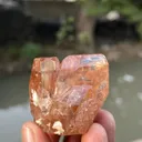 Natural Terminated Honey Topaz Crystal With Albite, Raw Topaz, Topaz Specimen, Topaz Stone, Minerals Specimen From Skardu Pakistan - 52 gram - image 4