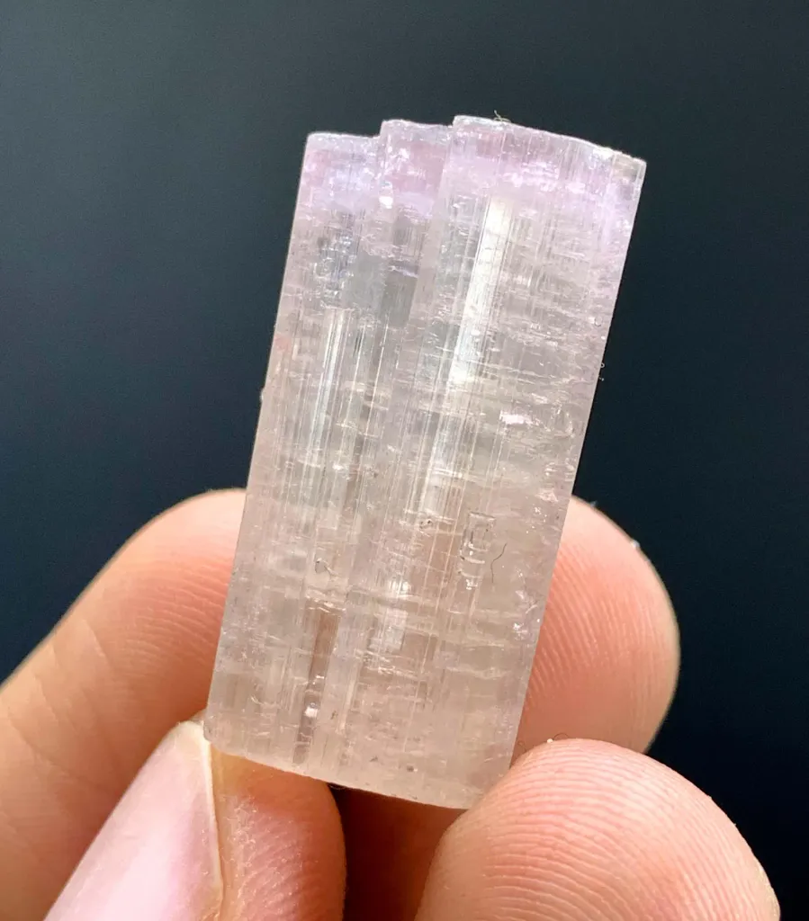 Natural terminated Pink Tourmaline Crystal from Afghanistan - image 2