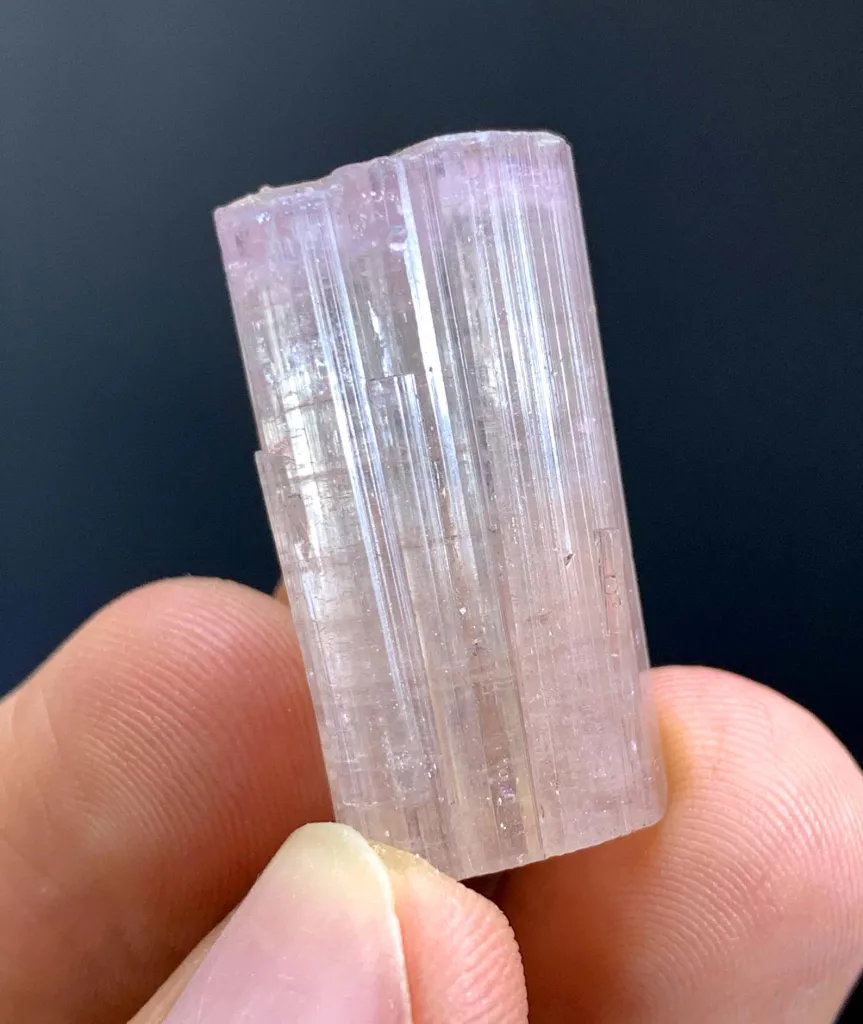 Natural terminated Pink Tourmaline Crystal from Afghanistan - image 3