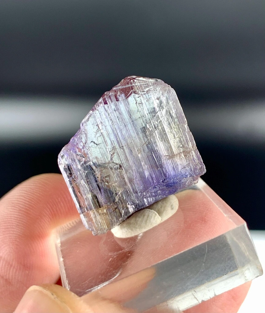 Natural Terminated Rare Bicolor Tanzanite from Tanzania - image 4