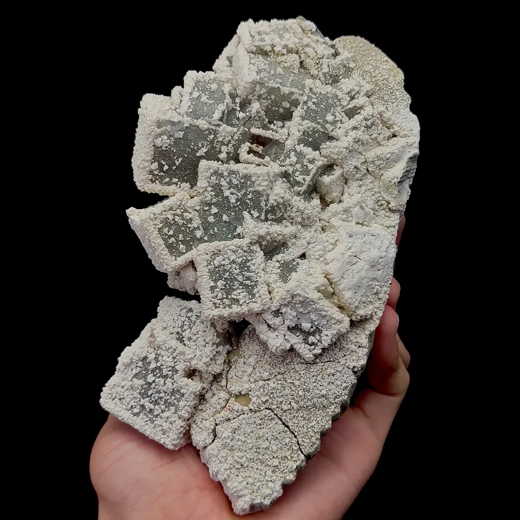 Natural Tofu Fluorite and Dolomite Mineral Specimen,High Quality Specimen,DA GUI SHAN,GUANGXI,CHINA(185*105*65mm) - image 5