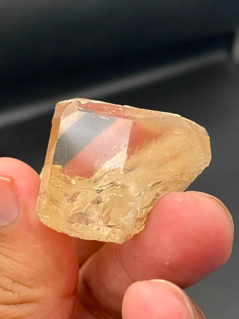 Natural Topaz Crystal, 48 Grams Cutting Grade from Pakistan, Gilgit-Baltistan, Shigar District. image