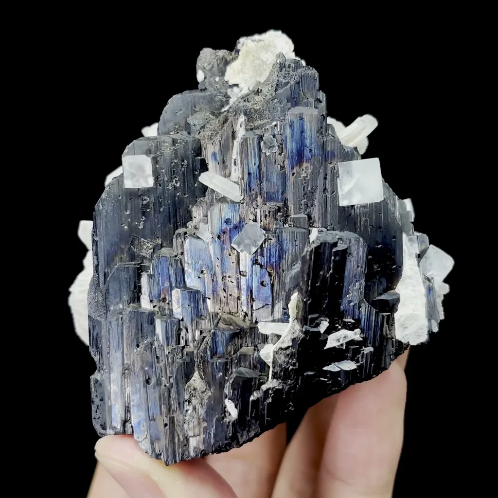 Natural Tourmaline and Quartz Mineral Specimen,High Quality Specimen,INNER MONGOLIA,CHINA(70*70*40mm) - image 5