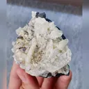 Natural Tourmaline and Quartz Symbiosis comes from Inner Mongolia,China 70*70*40MM - image 3
