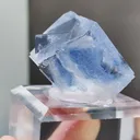 Natural Transparent Blue Fluorite comes from Xianghualing,Hunan 35*30*20MM - image 6