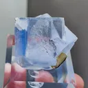 Natural Transparent Blue Fluorite comes from Xianghualing,Hunan 35*30*20MM - image 1
