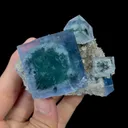 Natural Transparent Blue Fluorite Mineral Specimen,High Quality Specimen,FUJIAN,CHINA(83*65*45mm) - image 4