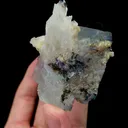 Natural Transparent Blue Green Phantom Fluorite Mineral Specimen,High Quality Specimen,YAO GANG XIAN,HUNAN,CHINA(55*50*43mm) - image 4