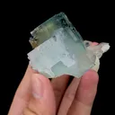 Natural Transparent Blue Green Phantom Fluorite Mineral Specimen,High Quality Specimen,YAO GANG XIAN,HUNAN,CHINA(55*50*43mm) - image 3