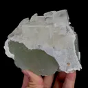 Natural Transparent Cubic Fluorite and Green Fluorite, Mineral Specimen:Xianghualing,Hunan (110*85*60MM) - image 5